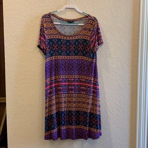 Boho Tshirt Dress